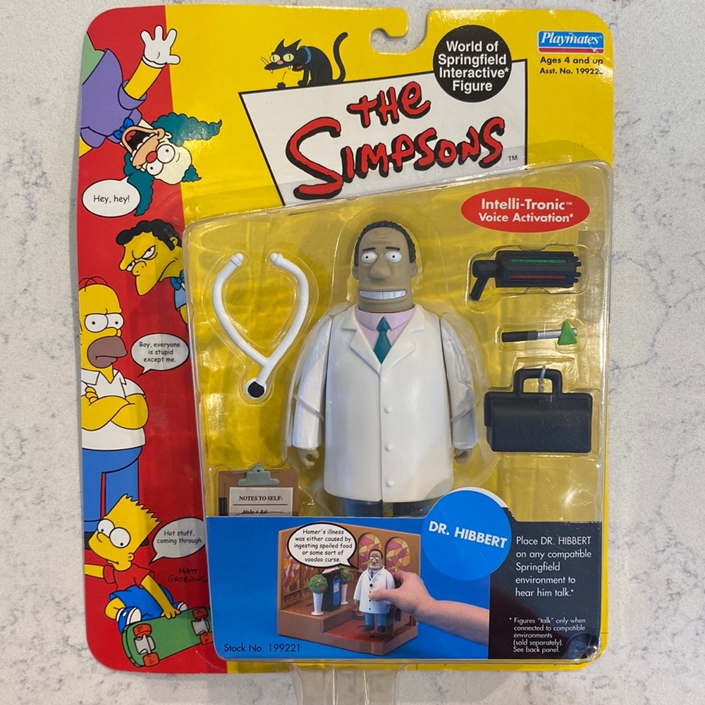 Simpsons world of Springfield interactive figure: Dr Hibbert
